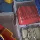 Уценка. Кінетичний пісок, 450 г, 3 кольори, 10 форм, в коробці   - Повреждено содержимое