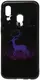 Чехол-накладка TOTO Night Light Print Glass Case Samsung Galaxy A40 Deer