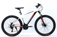 Велосипед Спортивний 27.5 дюймів Corso Kord KD-917 обладнання Shimano алюмінієва рама 17 дюймів 21 швидкість. Black and White (188068)