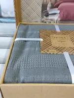 Antrasit вафельне піке 210х230см. Irina home Туреччина.