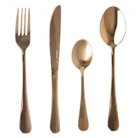 Набор столовых приборов Bergner Copper BG-45182-CP 16 предметов золотистый
