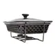 Мармит керамический Kamille KM-6422 41 см 3 л черный