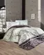 Полуторное Турецкое Постельное Белье First Choice Cotton Satin Doga Kahve