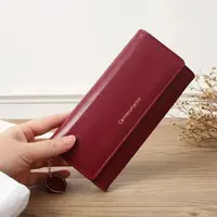 Гаманець жіночий бордовий код 280 Уцінка (читайте опис)