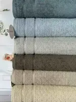 Micro delux Bayone полотенца 70х140см., 6 шт/уп. Микрокоттон. CestepeТурция.