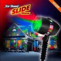 Лазерний Новорічний Проектор для будинку і квартири Star Shower Slide Show ART-0528