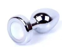 Анальний затор Boss Series - Jewellery PLUG Disco Flashlight S