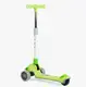 Самокат трехколесный Skyper, колеса PU 125 х 40 мм со светом, музыка, руль складной. Green (153269)