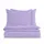 Евро постель фланель с простыней на резинке LAVENDER
