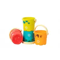 Набор игрушек для купания Baby team Ведерка B-8859 4 шт