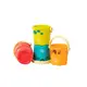 Набор игрушек для купания Baby team Ведерка B-8859 4 шт