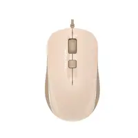 Мышь компьютерная проводная A4Tech FM26S USB Cafe Latte кофейная