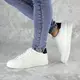 Кеды женские Fashion Cheerio 2193 39 размер 24,5 см Белый