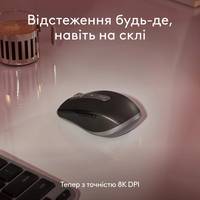 Миша комп'ютерна бездротова Logitech MX Anywhere 3S для Mac Space Gray L910-006947 темно-сіра