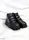 Кроссовки Velcro черные 8101-28