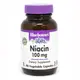 Витамины и минералы Bluebonnet Niacin 100 mg, 90 вегакапсул