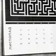 Календарь-планер Мечты и действия 2025 Настенный А3