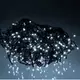 Новогодняя гирлянда уличная Бахрома 36 м 600 LED черный провод Белый 36МBW