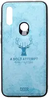 Чехол-накладка TOTO Deer Shell With Leather Effect Case Xiaomi Redmi 7 Blue