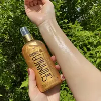 Кокосове масло для засмаги з шиммером Top Beauty Coconut Oil Shimmer 200 мл