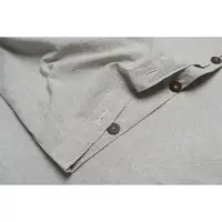 Простирадло з наволочками Lotus Home Washed Cotton - Light antracite 270*270