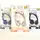 Бездротові навушники Cat Ear RGB P47M (Рожевий)