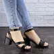 Женские босоножки Fashion Woozie 1838 38 размер 24 см Черный