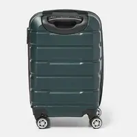 Чемодан маленький 4 колеса Ricco Grande T1ABS500green-M