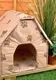 Домик для собак и кошек portable dog house будка 43 х 43 х 40 см