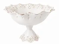 Фруктовница на ножке Lefard 946-005 30 см белая