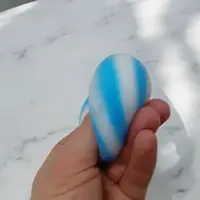 Антистрес з піною макаронс Мікс, 1 штука