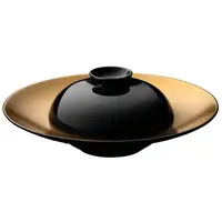 Тарелка для пасты с крышкой Berghoff Gem 1698004 28 см черная