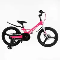 Дитячий велосипед 20" Corso Revolt, магнієва рама, литі диски, зібраний на 75%. Pink (161979)