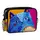 Сумка на цепочке Cherie Синий кот 21x17x7 см
