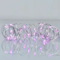 Электрическая гирлянда YES Нить 975024 2 м 20 LED розовая