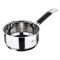 Ківш MasterPro Foodies collection BGMP-1500-BK 1.3 л 16 см сріблястий