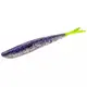Силикон Lunker City Fin-S Fish 8/BG 4" #281 Purple Ice Chartreuse Tail / (2146262 / 28140)