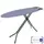 Доска для глажки Casa Si Superstandard Basic Metallic 120x38 Black/Plain Silver (CS95150G409)