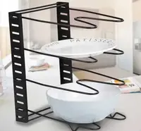 Органайзер настольный для посуды Ringel Raum RG-010b 31х21.5х45 см черный