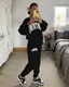 Костюм YA7118 трехнить Черный XXL/3XL
