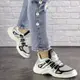 Женские кроссовки Fashion Viva 1156 40 размер 25 см Серебро