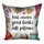 Подушка c принтом габардиновая Hot cocoa good books soft pillows 50x50 (5P_22NG057)