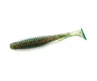 10087106 U-Shad 3.5" #017 - Motor Oil Pepper