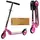 Самокат I-Trike SR2-005-P 64-84 см розовый