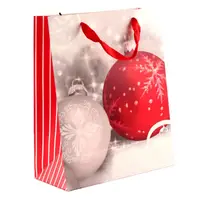 Пакет бумажный "Christmas Balls" 26 х 32 см