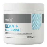 Аминокислота BCAA OstroVit BCAA + Glutamine, 200 грамм Грейпфрут