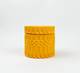 Аромасвічка ROMANTIC TEA SPA YELLOW 100% WOOD WAX 200g 42h Гранд Презент NAC 1081