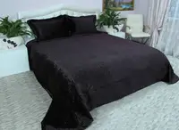 Покрывало 265х265 Велюр Коричневое Arya AR-1050505-brown