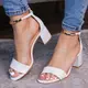 Женские босоножки Fashion Aeris 3075 40 размер 26 см Белый