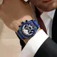 Часы мужские Megalith 8042M | Rubber Band Blue